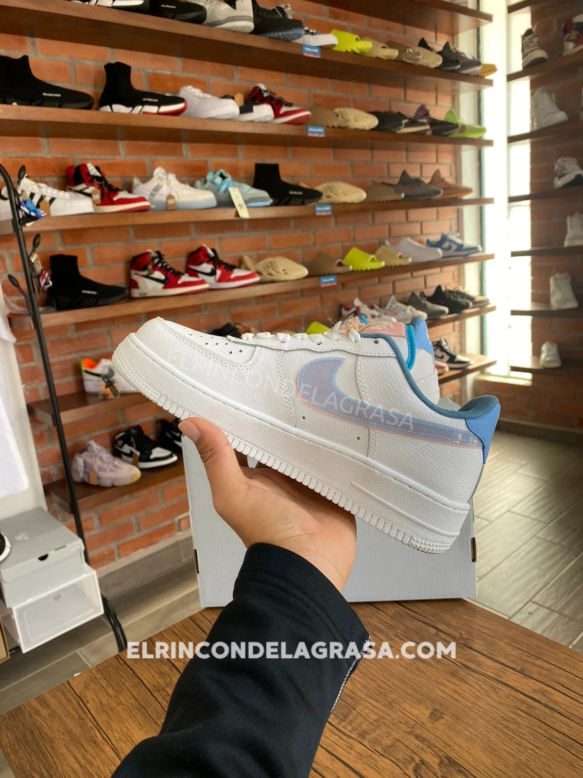 Air Force One Cream Sneakers