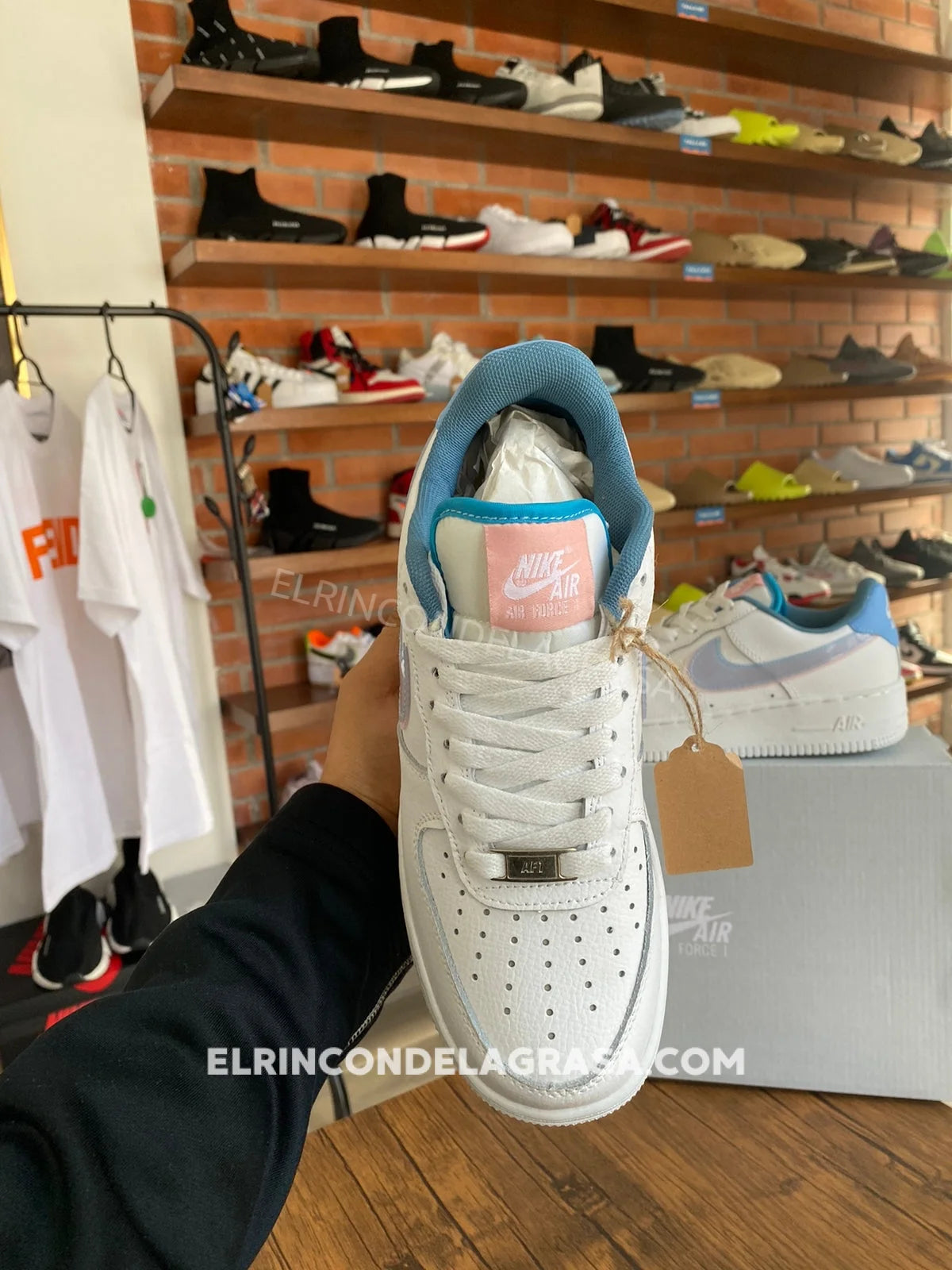 Air Force One Cream Sneakers