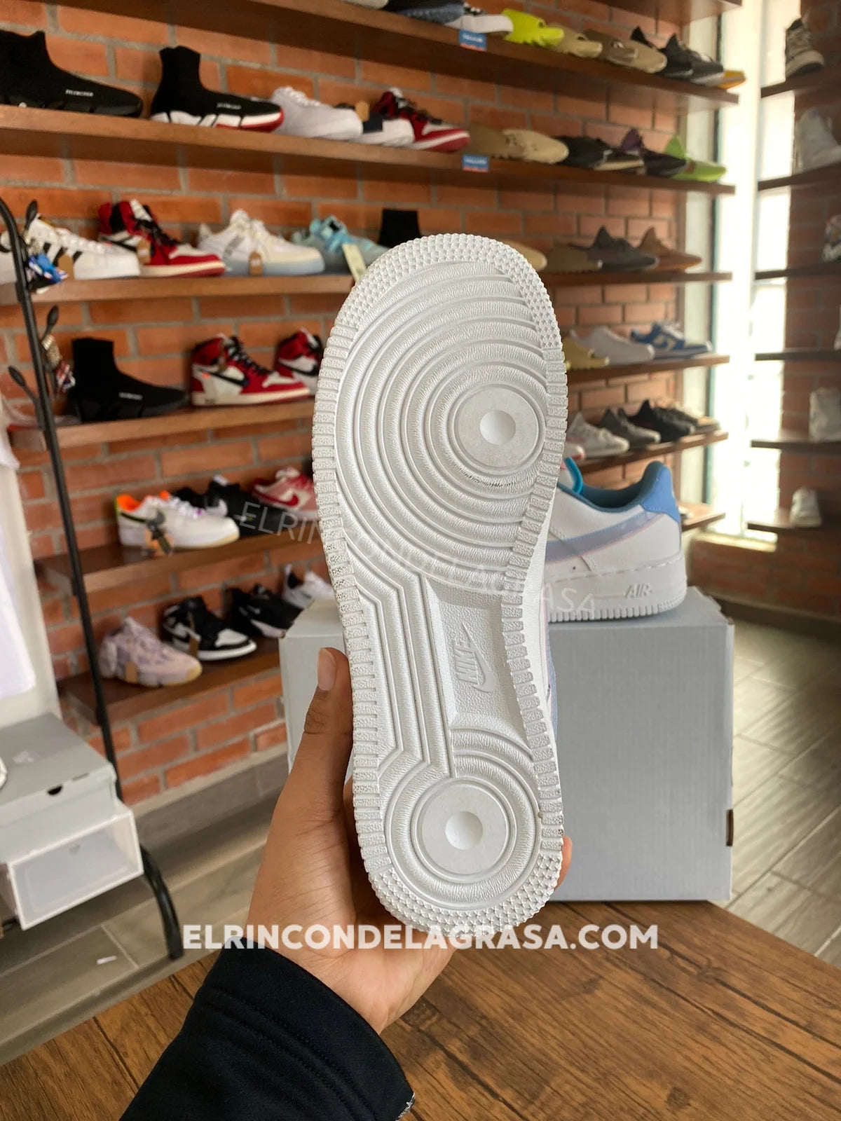 Air Force One Cream Sneakers