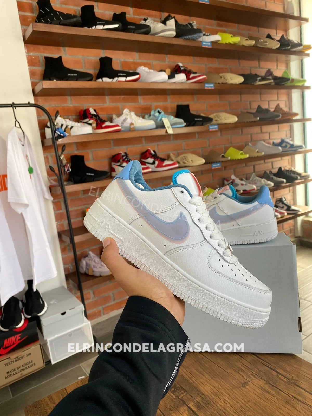 Air Force One Cream Sneakers