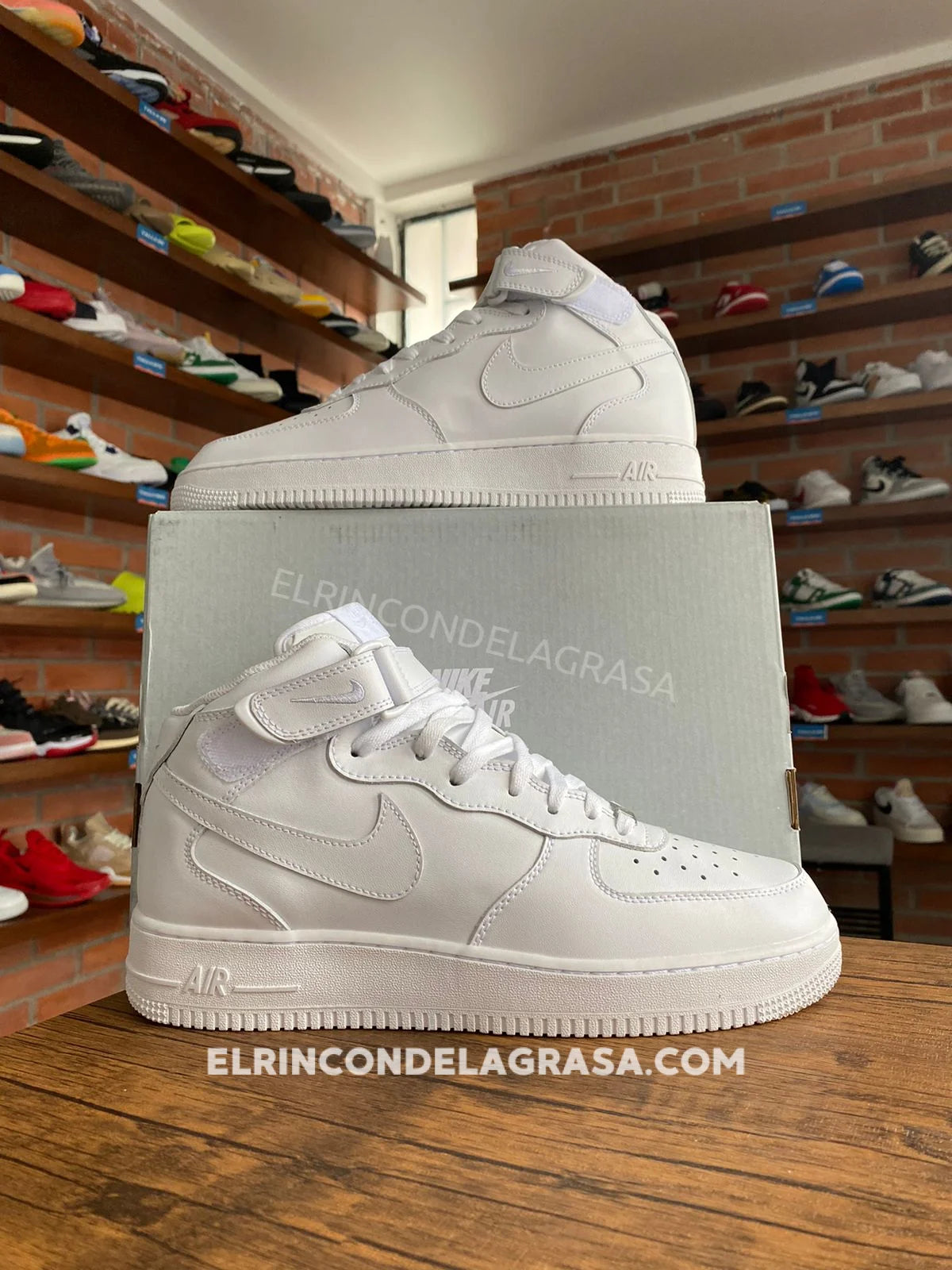 Nike air force 1 high blanco on sale