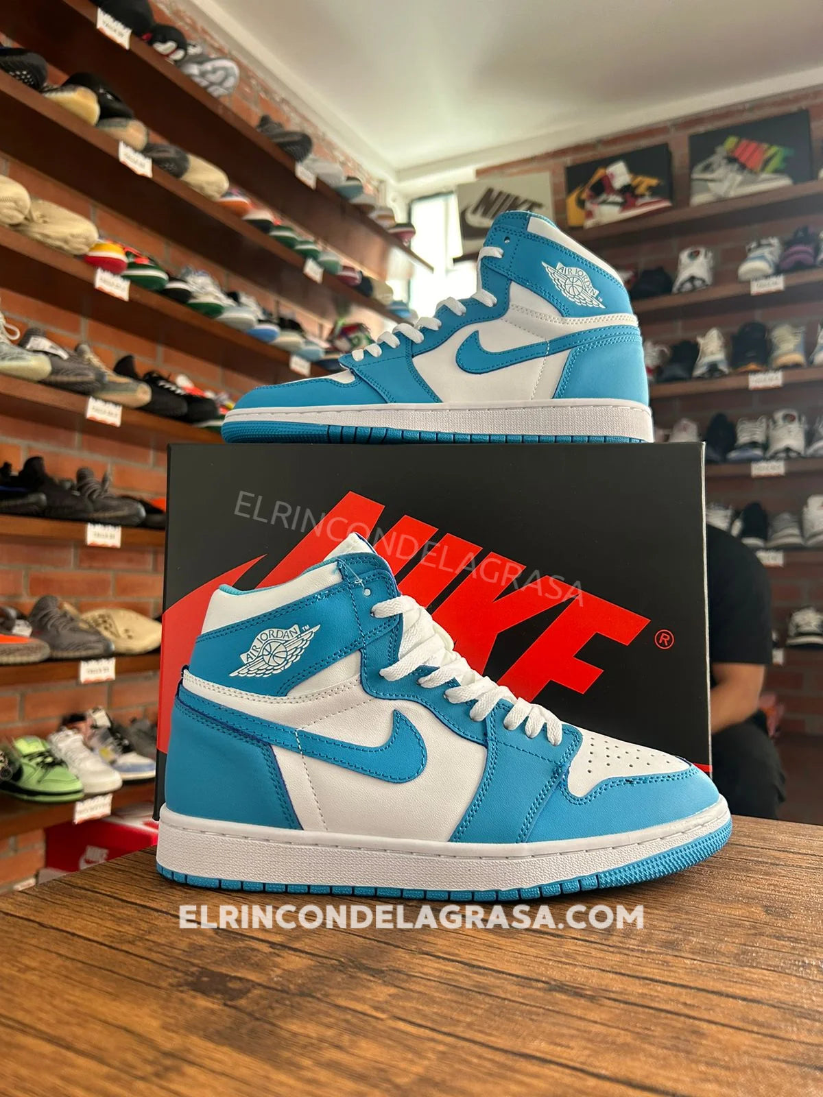 Jordan 1 Blue Ligth El Rincon de la Grasa