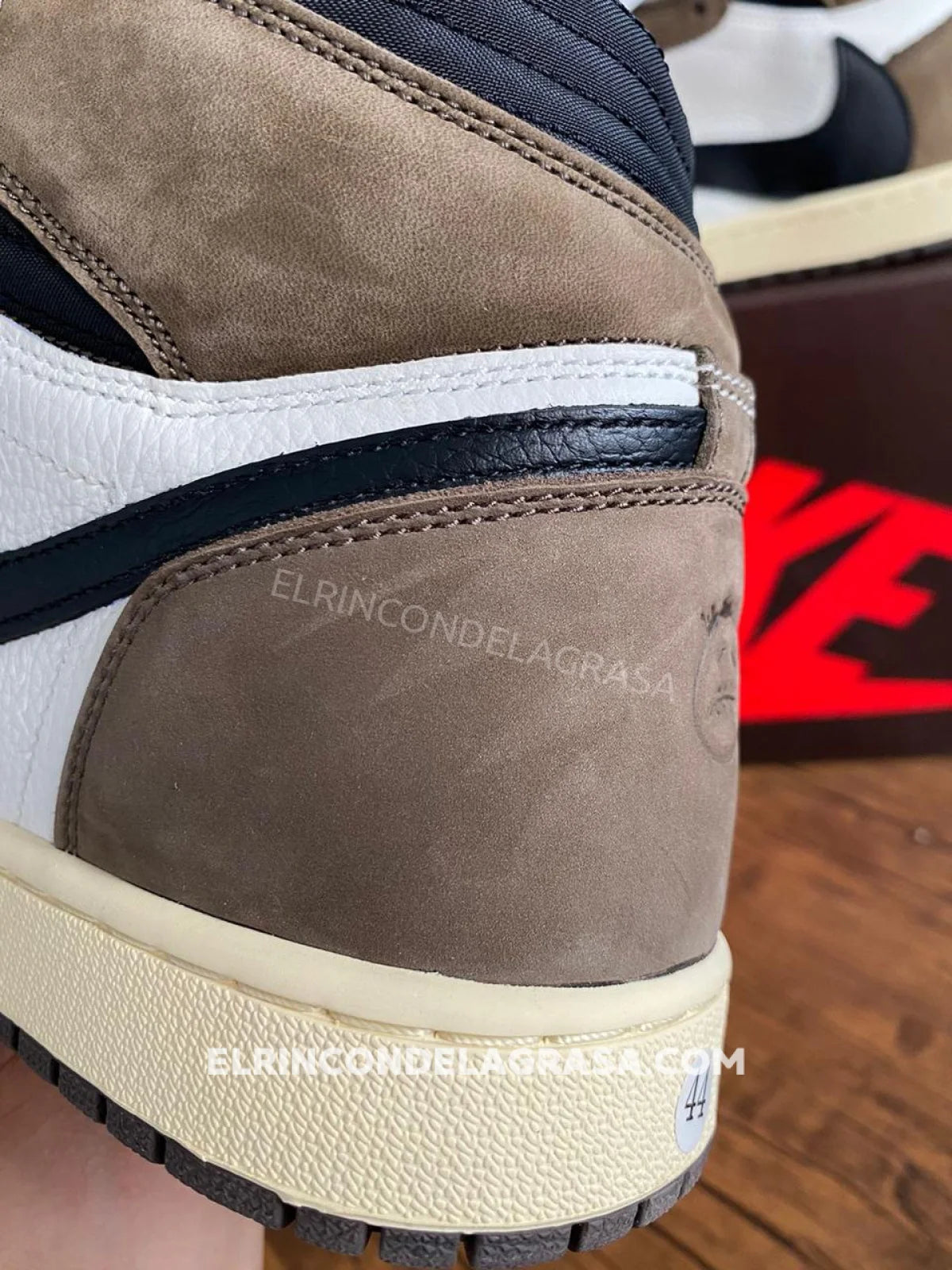 Jordan 1 High Cactus Jack Mocka Sneakers