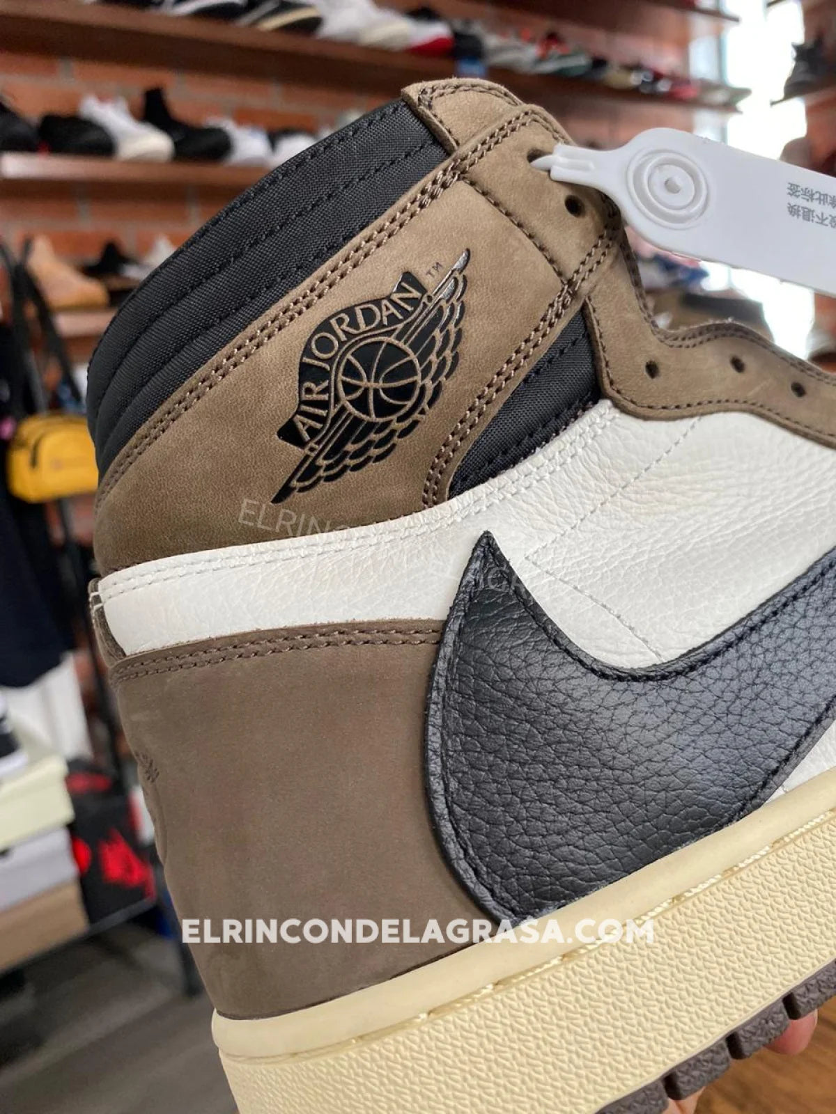 Jordan 1 High Cactus Jack Mocka Sneakers
