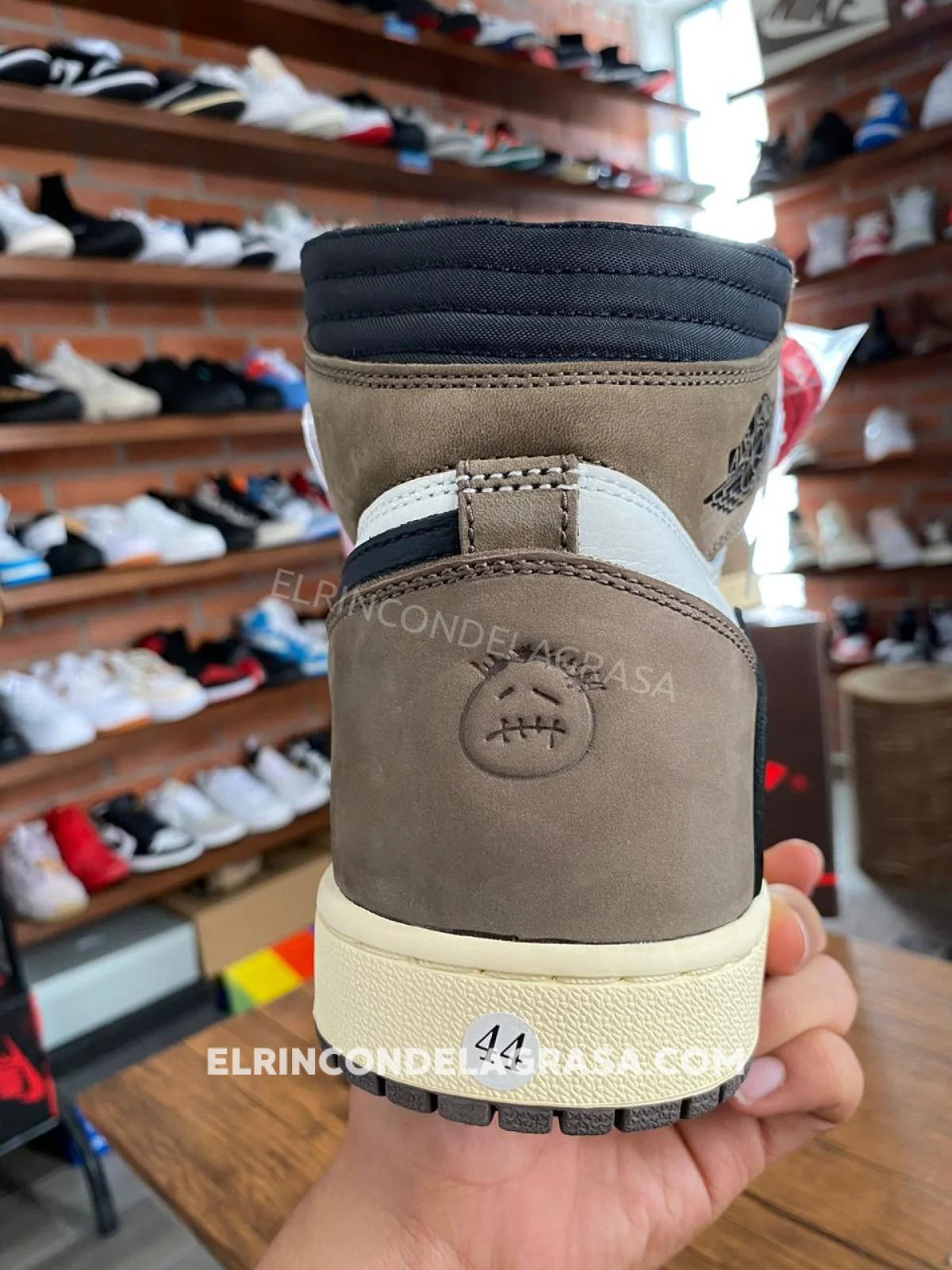 Jordan 1 High Cactus Jack Mocka Sneakers