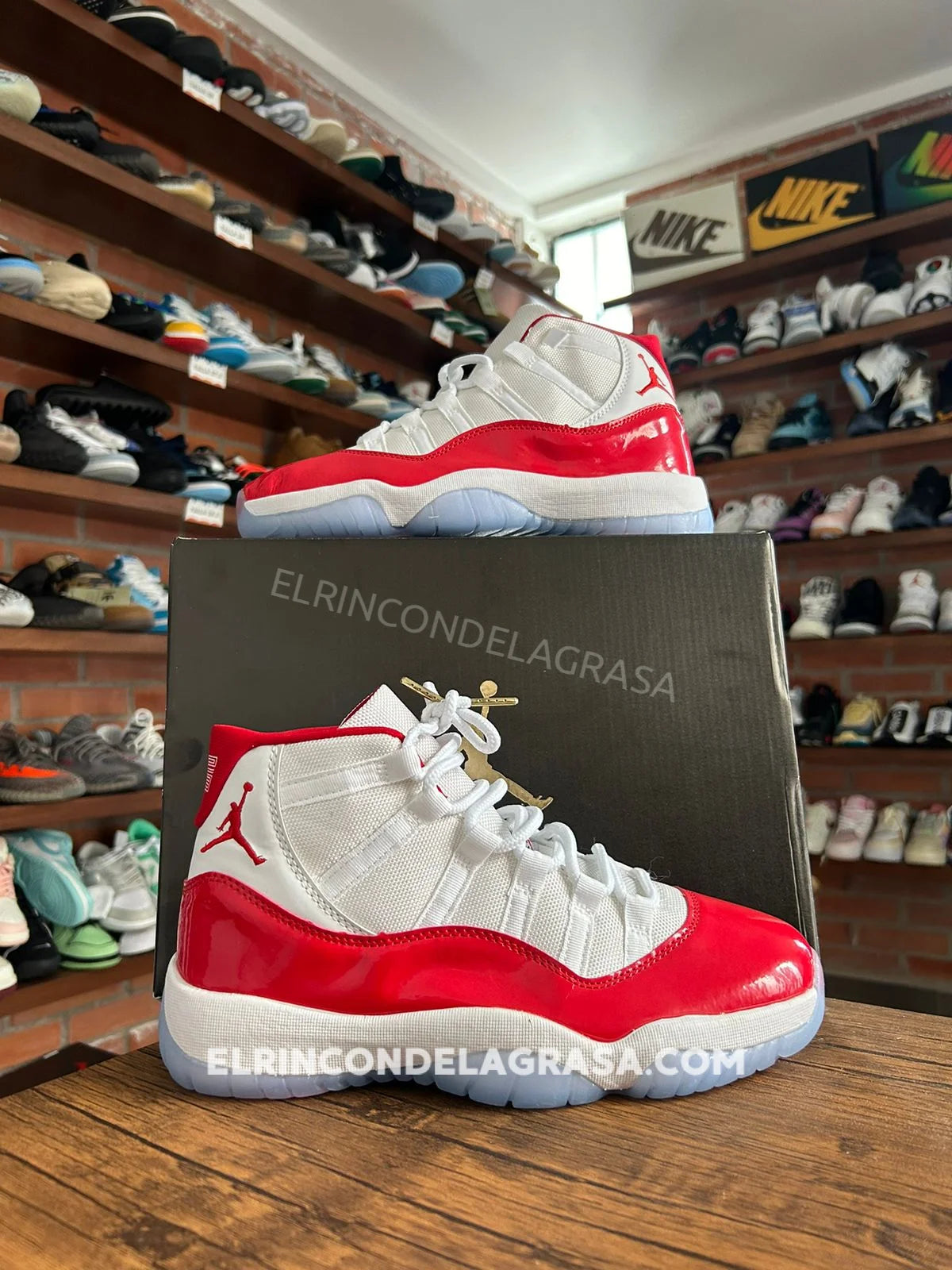 Jordan 11 Cherry El Rincon de la Grasa