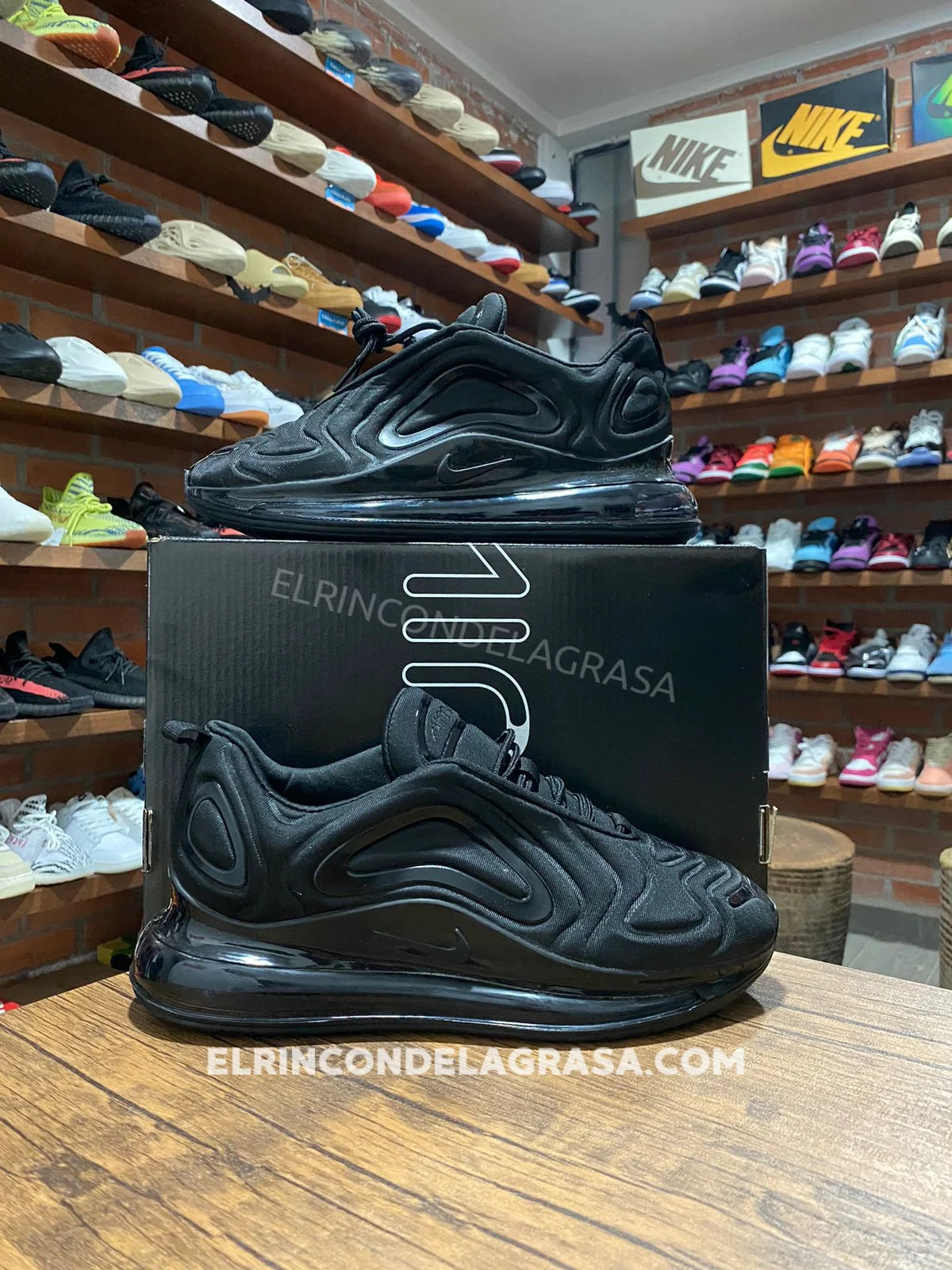 Nike Air Max 720 Negros El Rincon de la Grasa