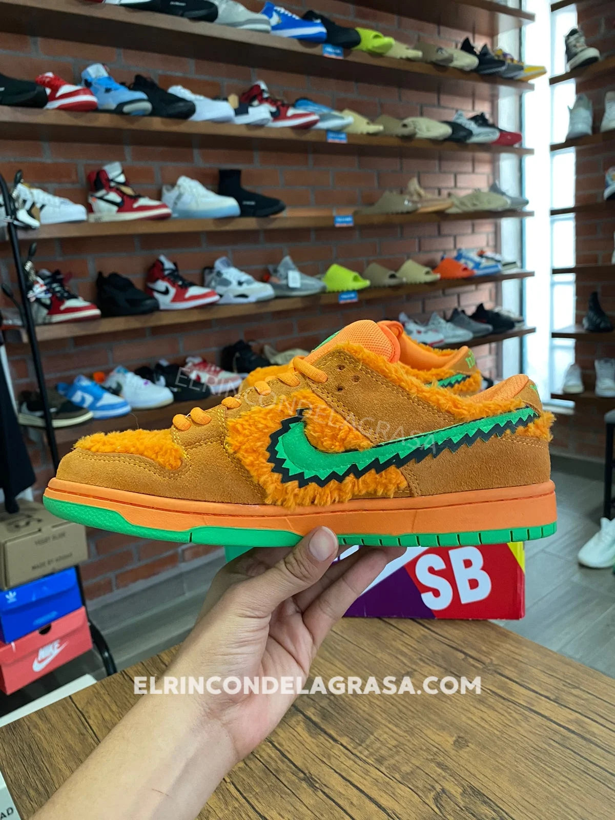 Nike Sb Gratefull Naranja Sneakers