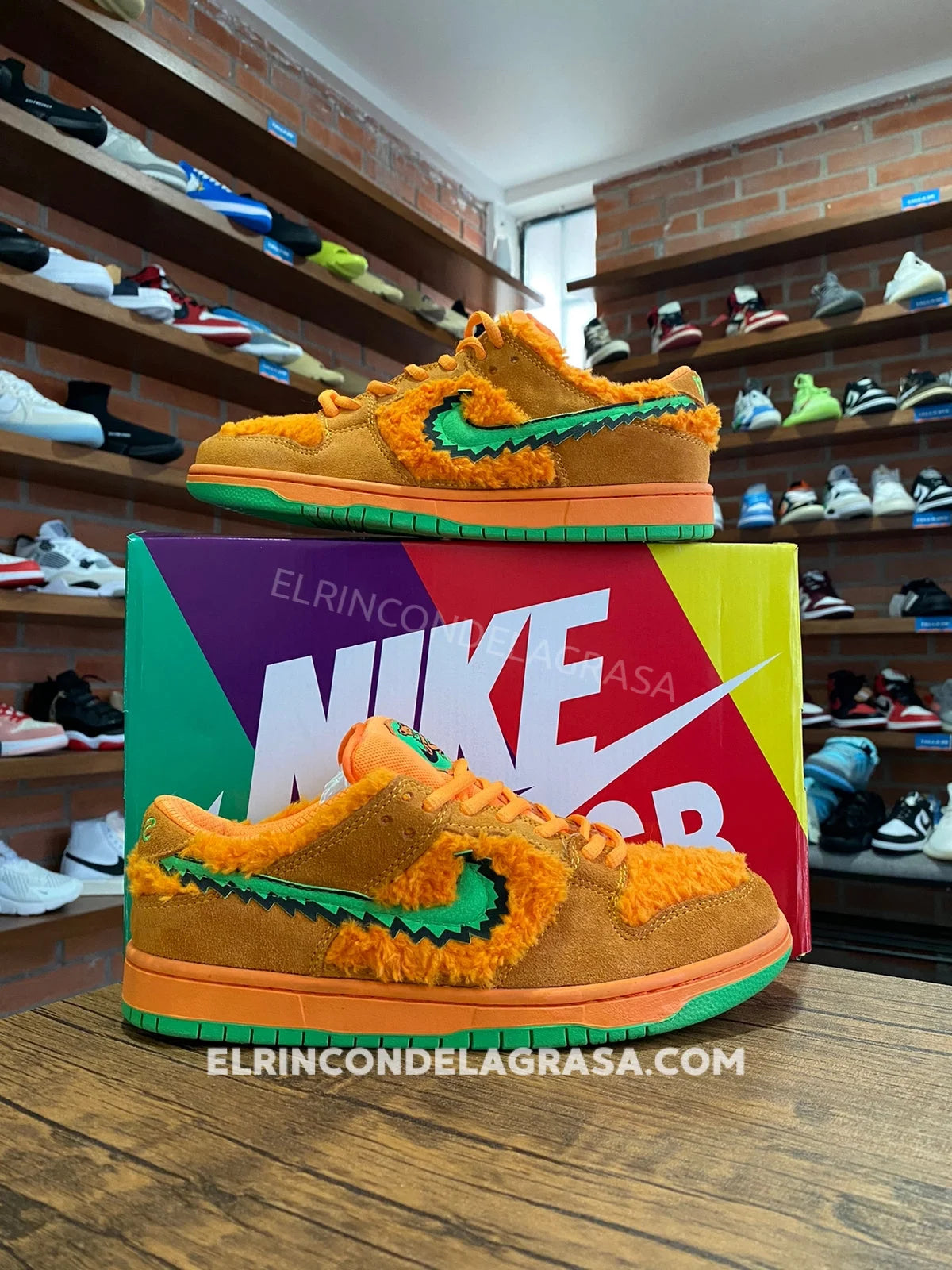 Nike Sb Gratefull Naranja Sneakers
