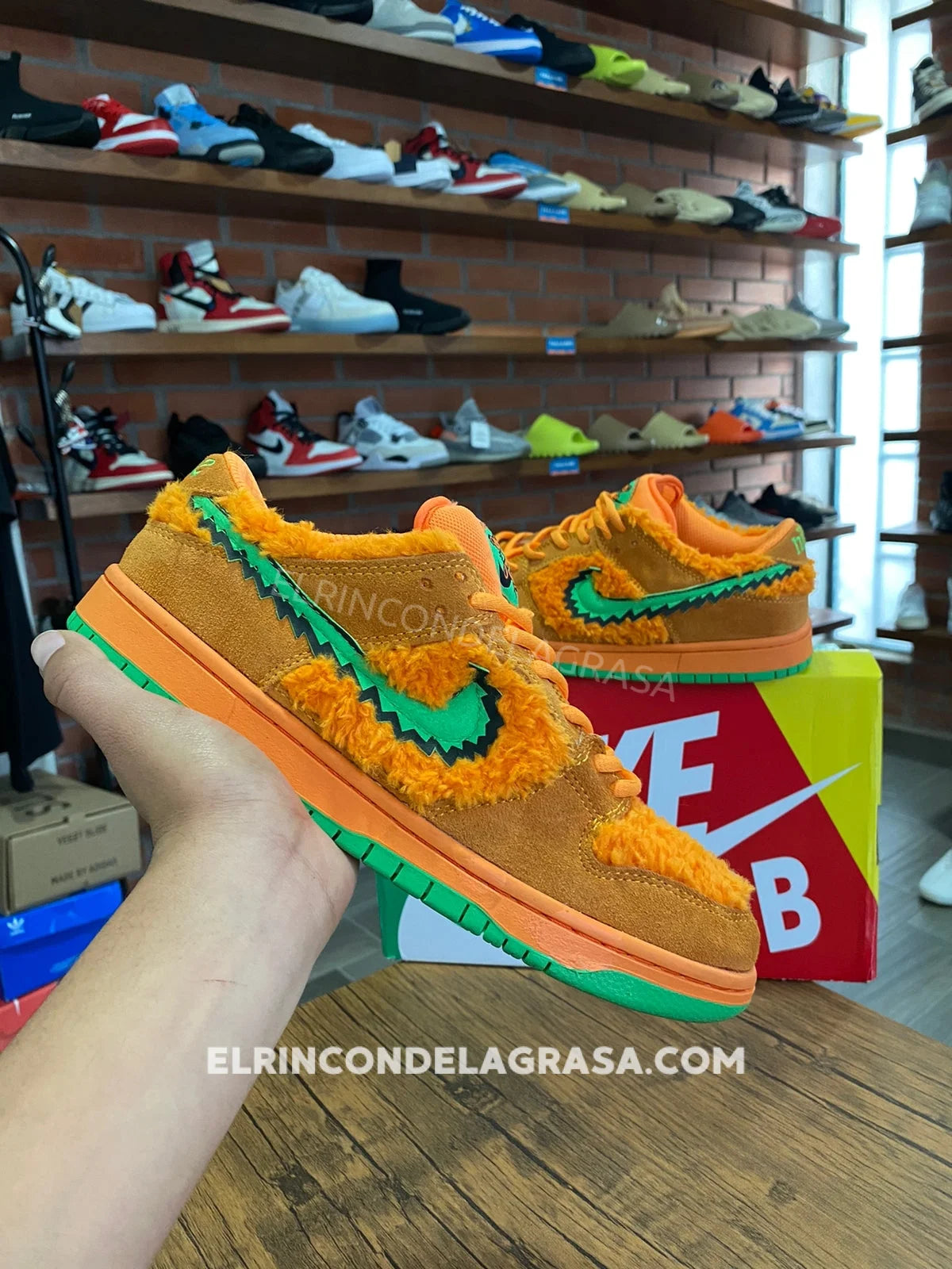 Nike Sb Gratefull Naranja Sneakers