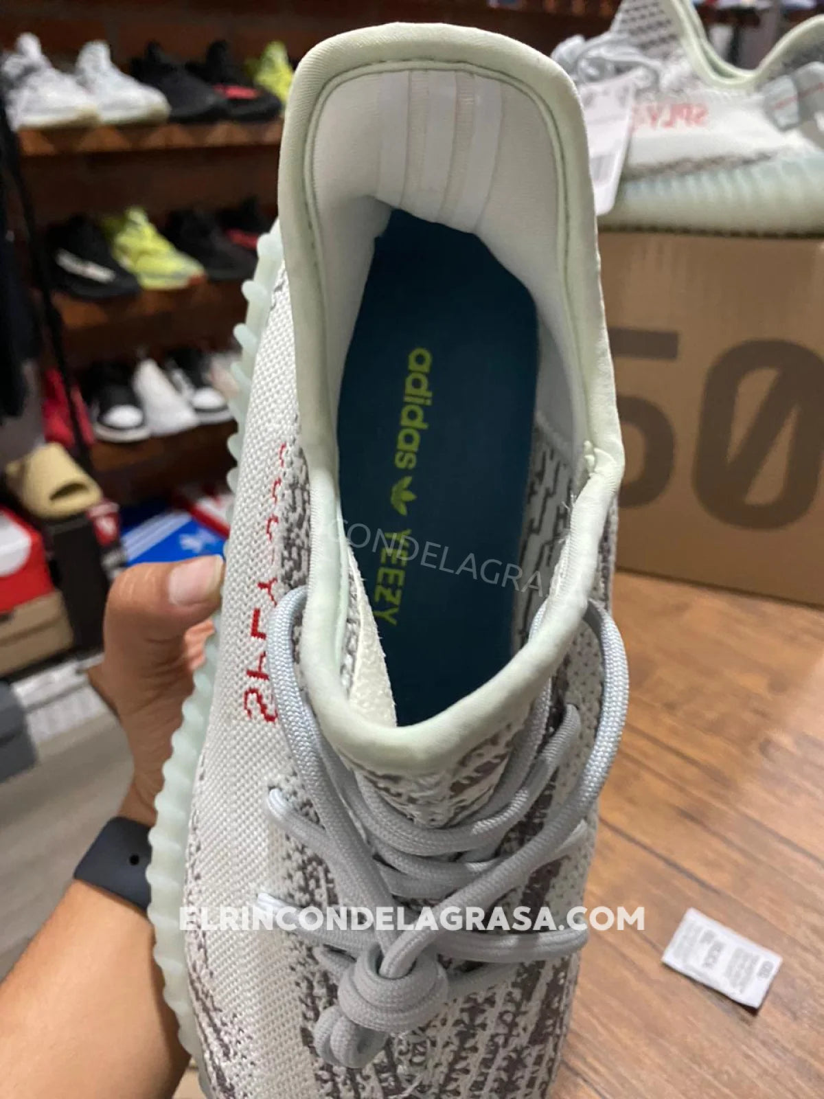 Yeezy 350 Blue Tint Sneakers