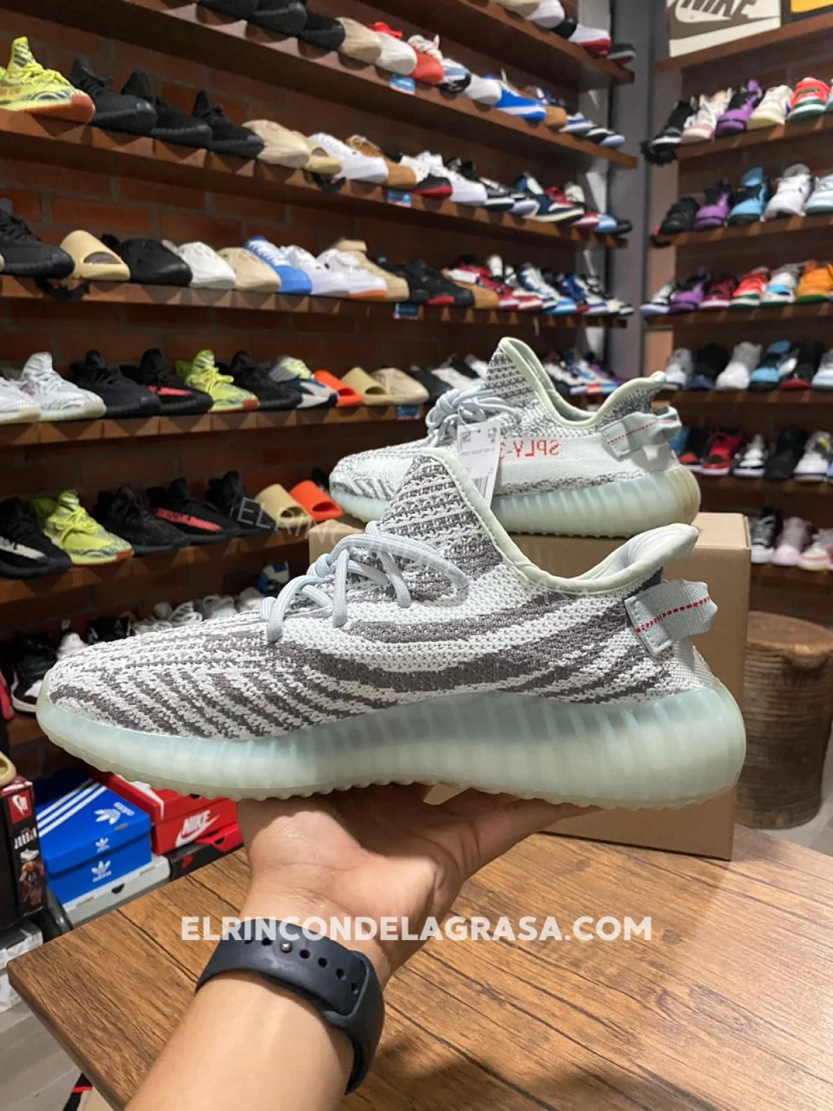 Yeezy 350 Blue Tint Sneakers