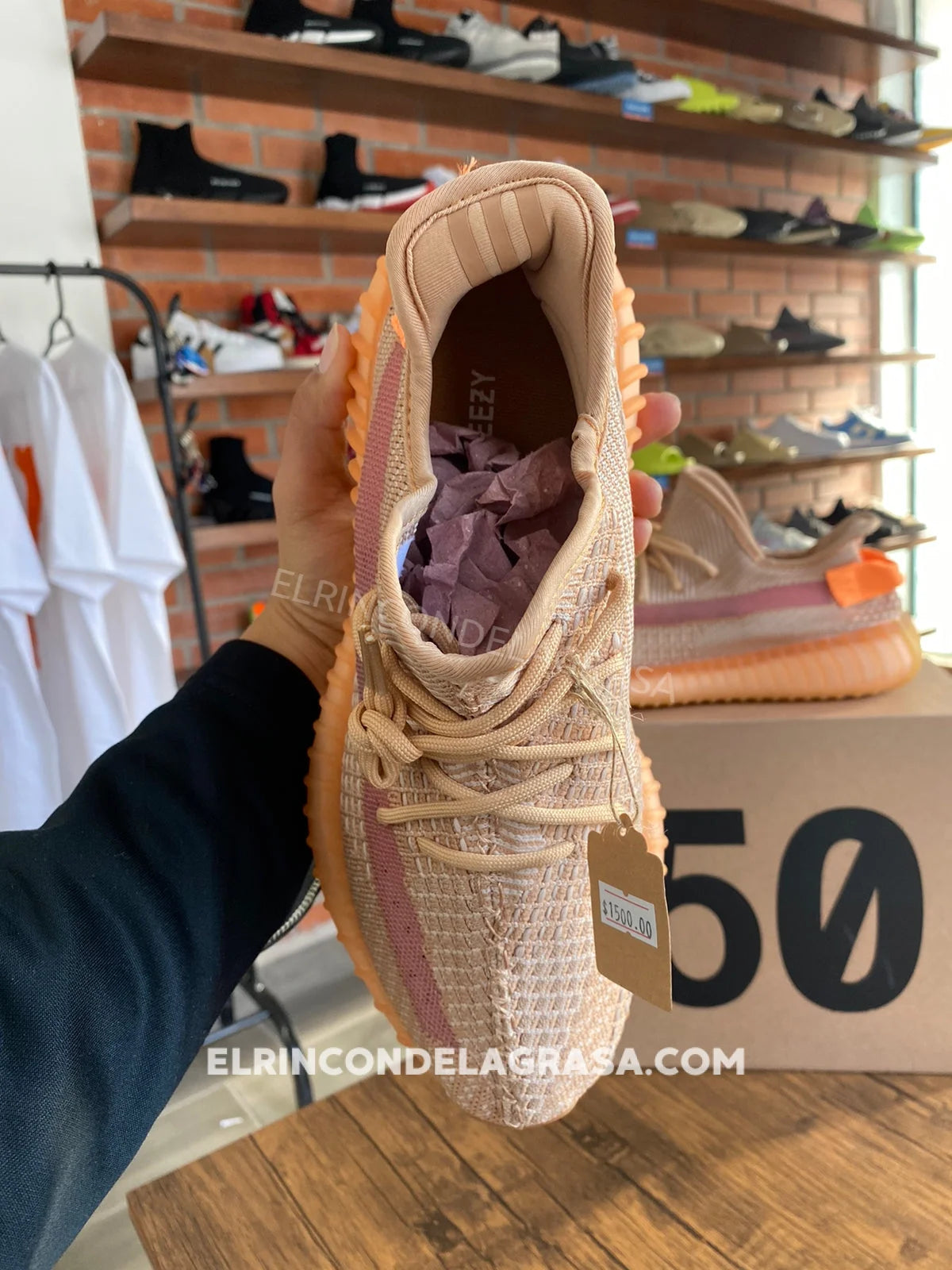 Yeezy 350 Clay America Sneakers
