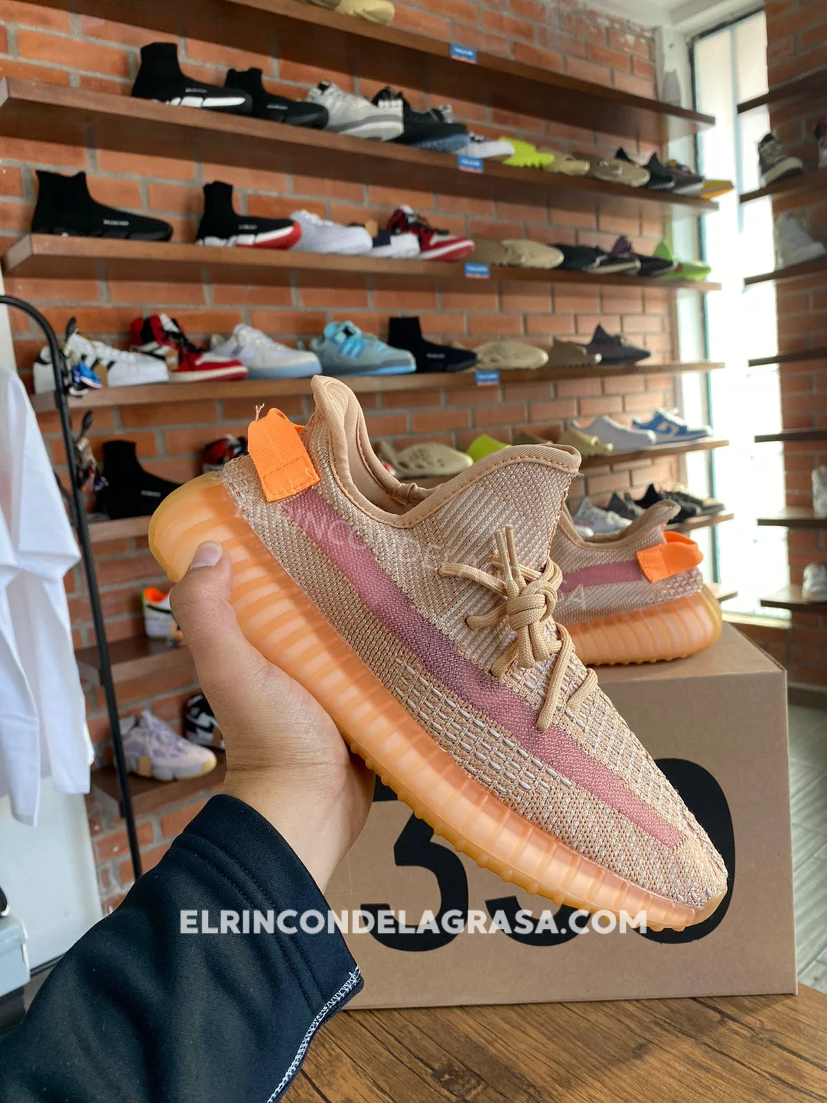 Yeezy 350 Clay America Sneakers