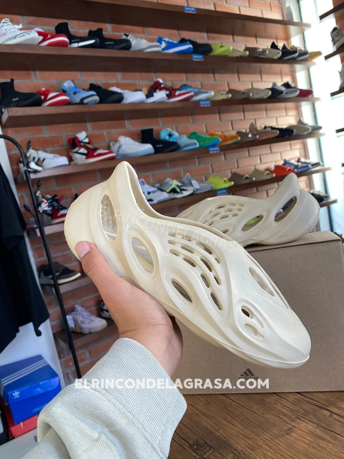 Yeezy Foam Brown Sneakers