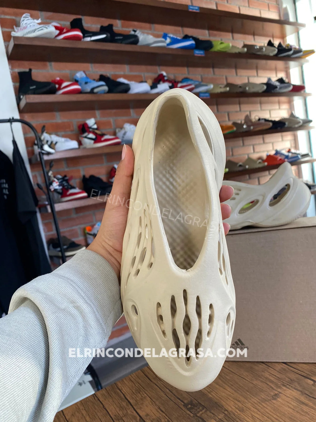 Yeezy Foam Brown Sneakers