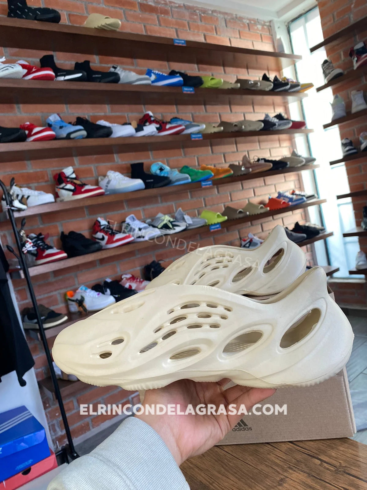 Yeezy Foam Brown Sneakers