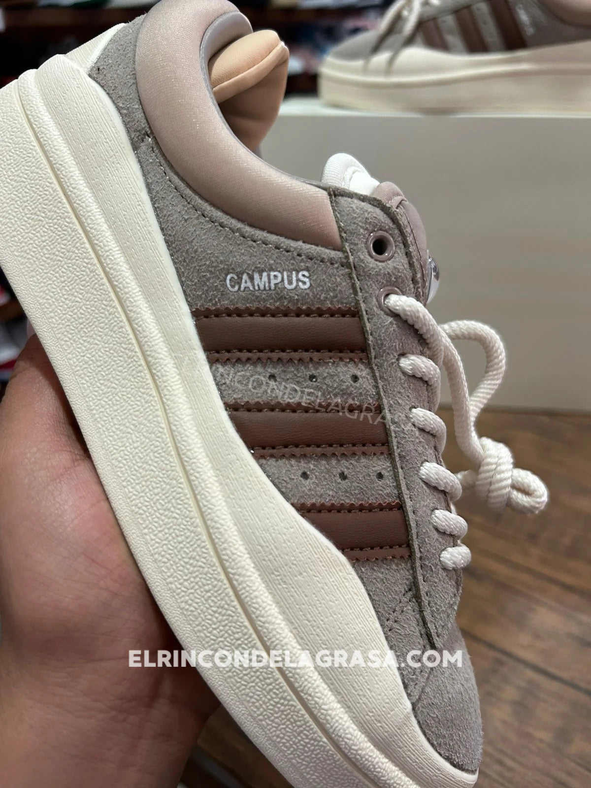 Adidas Campus Bad Bunny Brown Sneakers