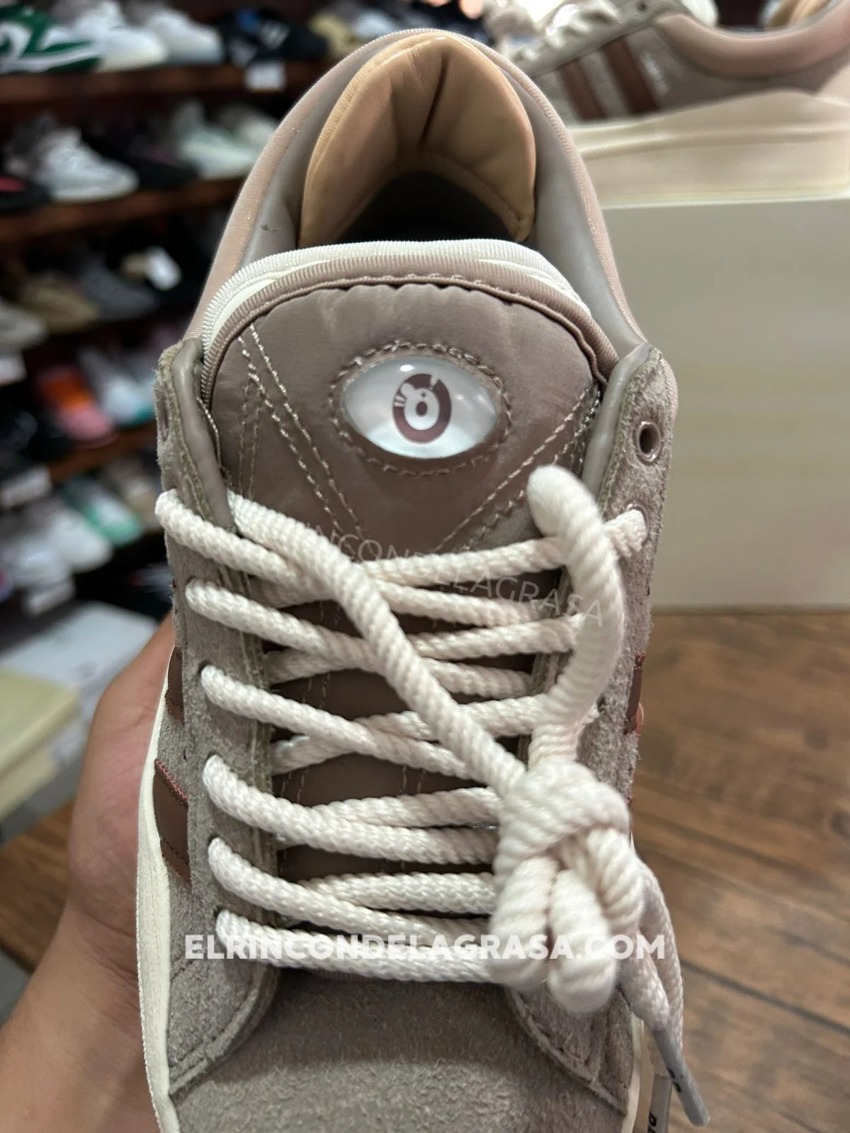 Adidas Campus Bad Bunny Brown Sneakers