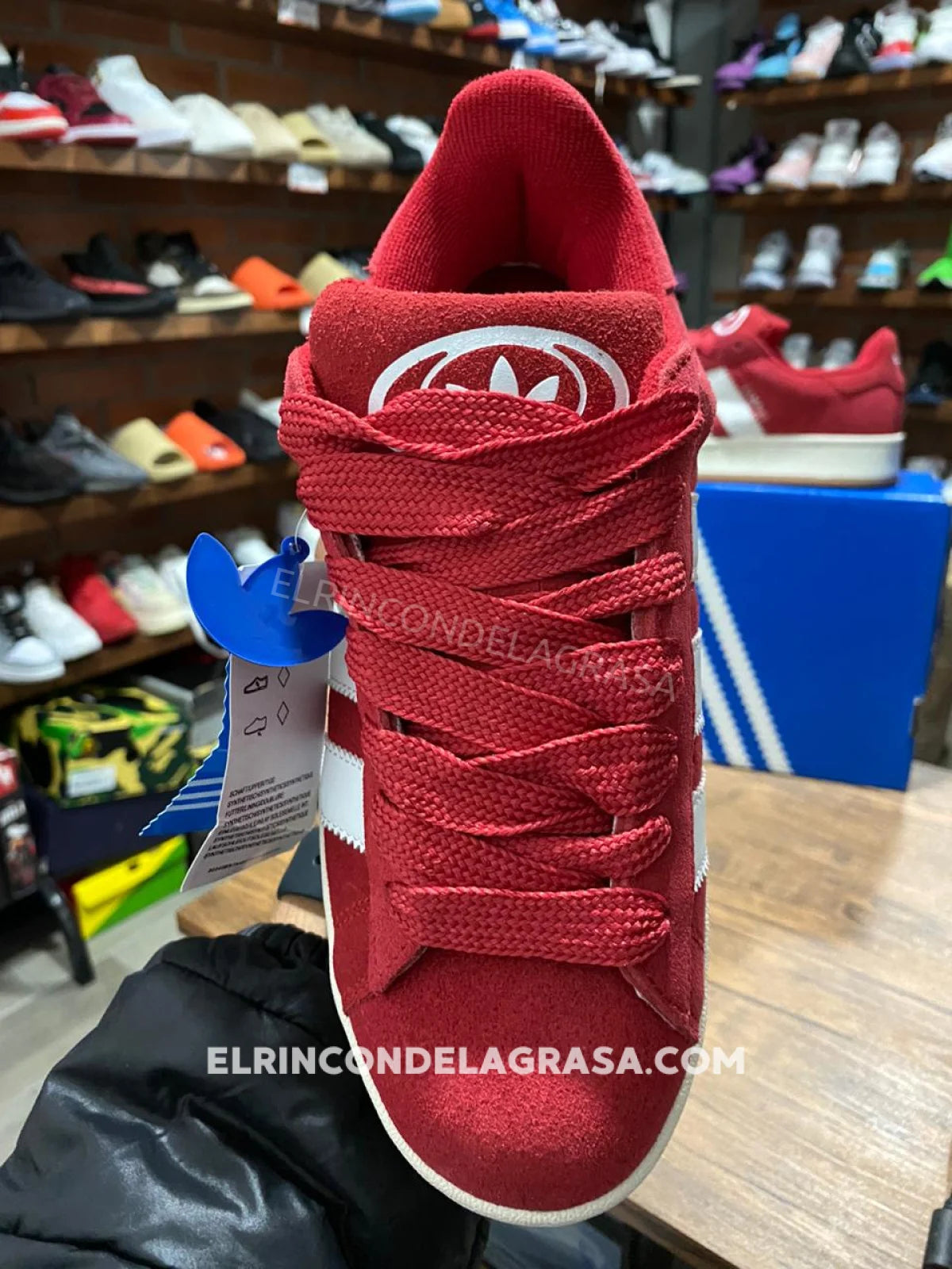 Adidas Campus Red Sneakers