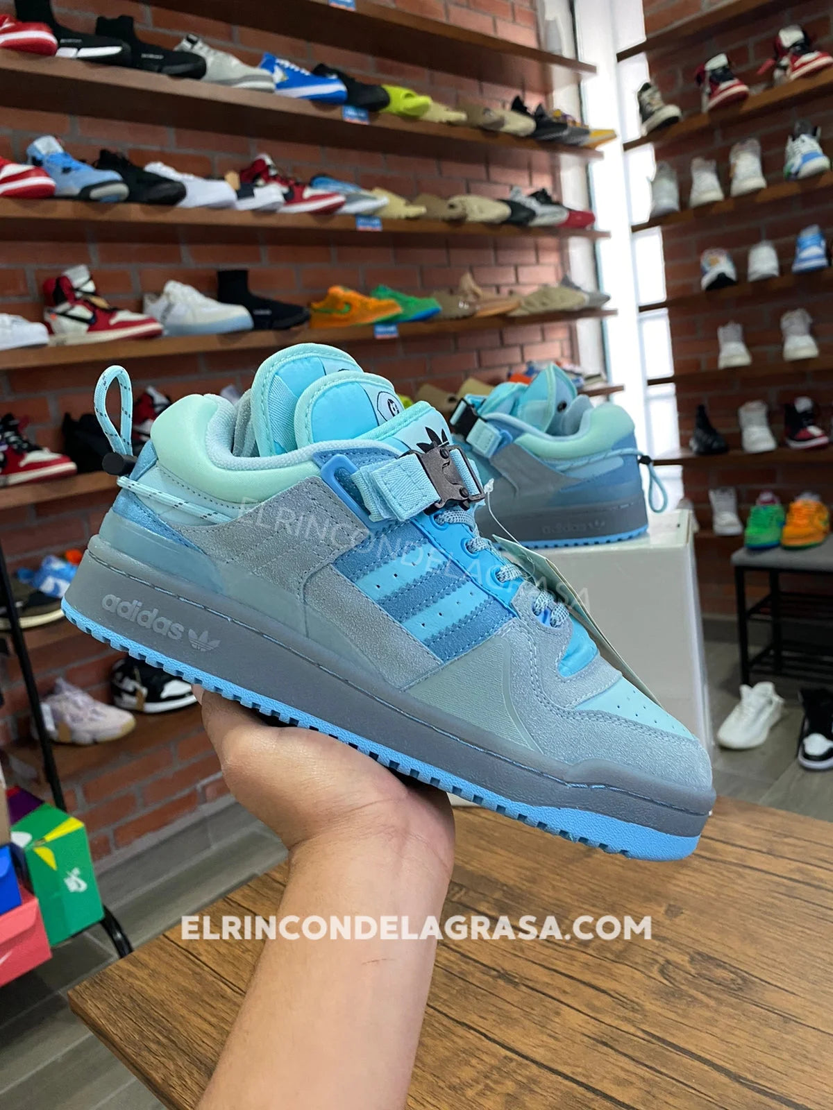 Adidas Forum Bad Bunny Azul Sneakers