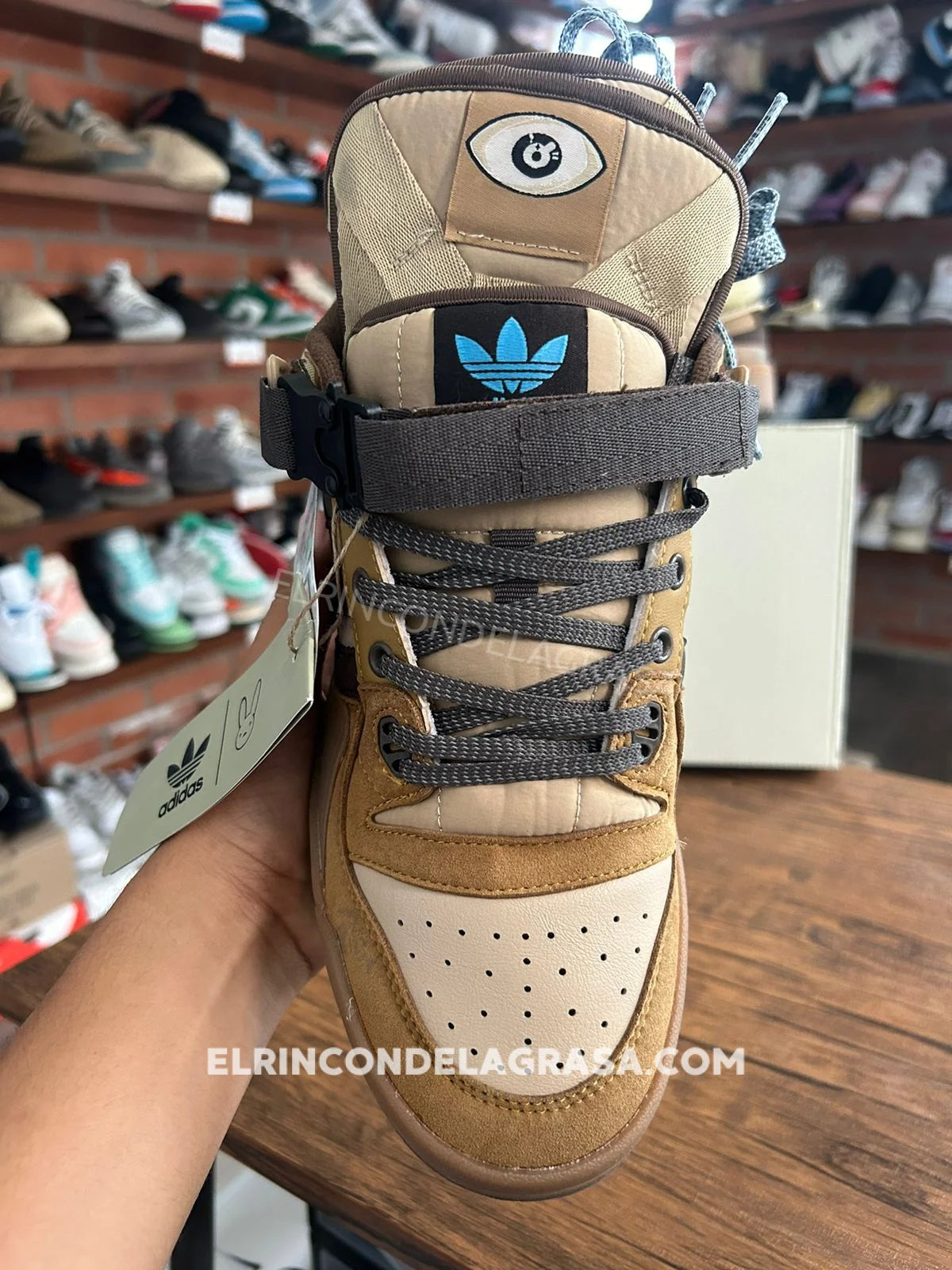 Adidas Forum Bad Bunny Brown Sneakers