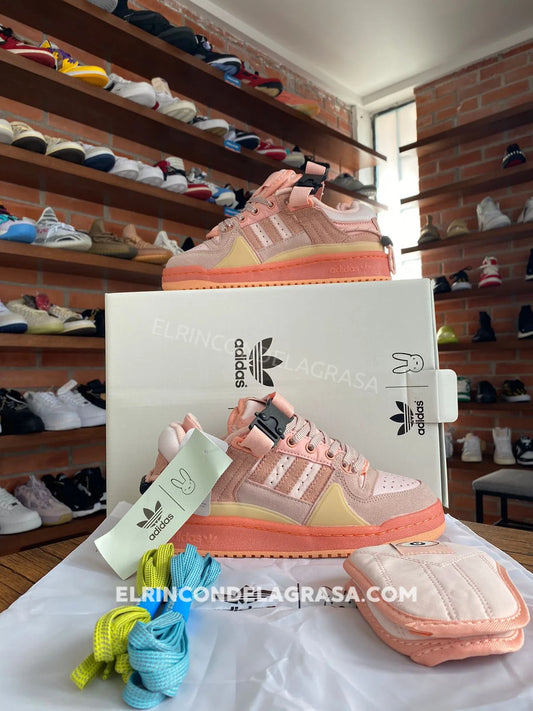 Adidas Forum Bad Bunny Rosa Sneakers