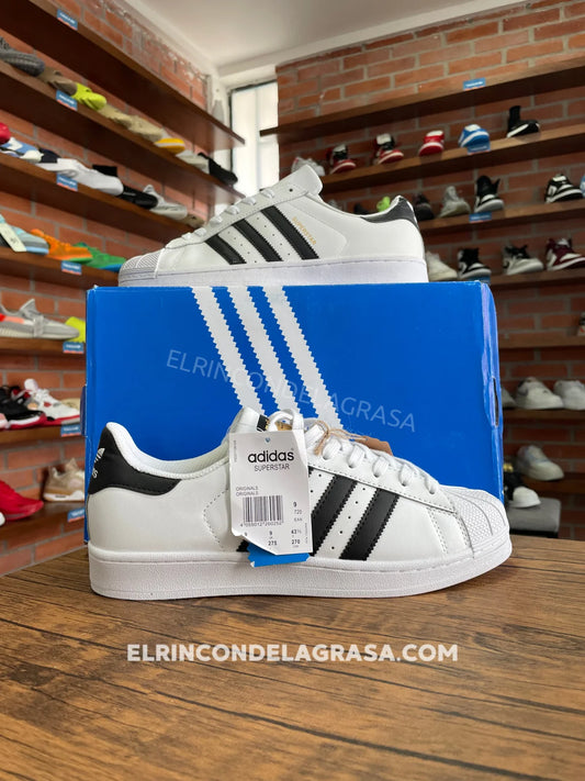 Adidas Superstar Clásico Blanco Sneakers