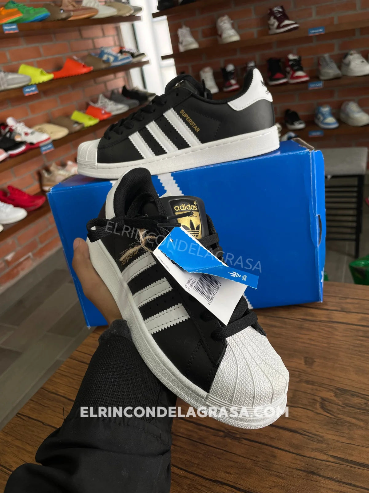 Adidas Superstar Clasico Negro