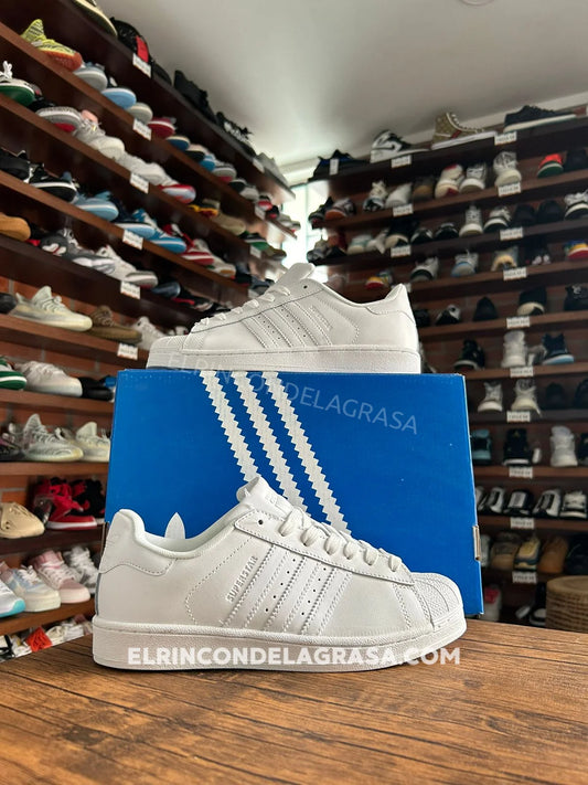 Adidas Superstar Triple White Sneakers