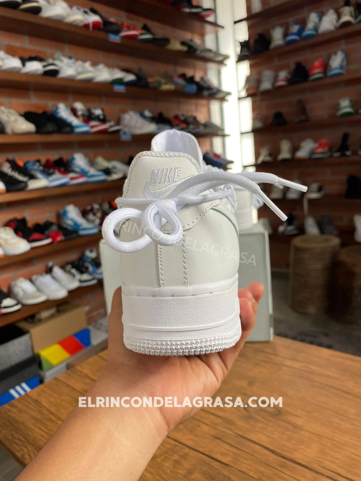 Air Force One Custom White Sneakers