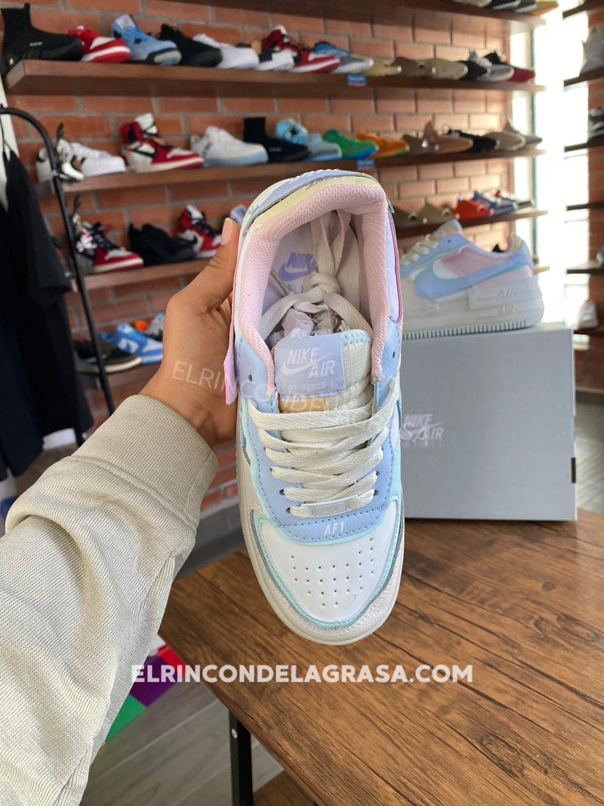 Air Force One Glacer Blue Sneakers