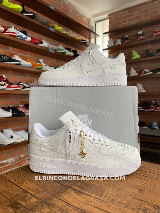 Air Force One Lv Blanco Sneakers