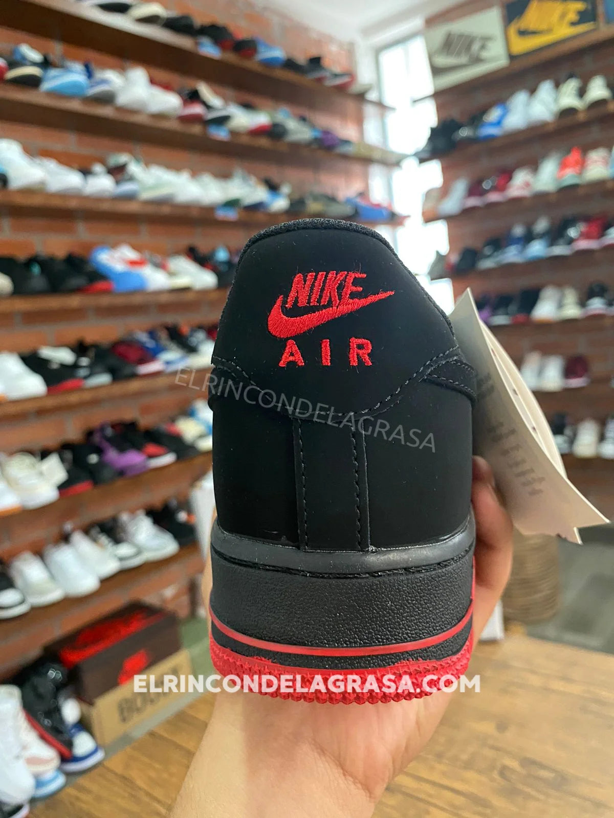 Air force one rojos con negro on sale