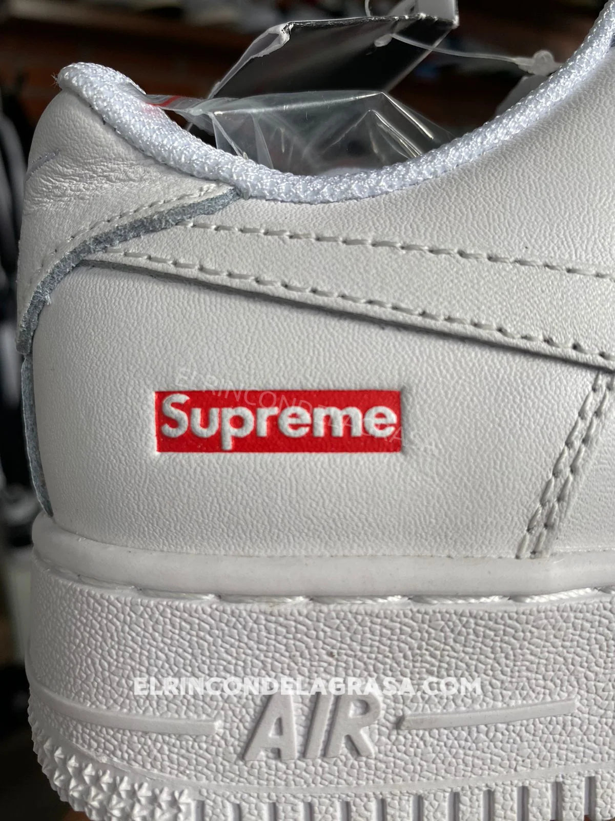 Air Force One Supreme White Sneakers