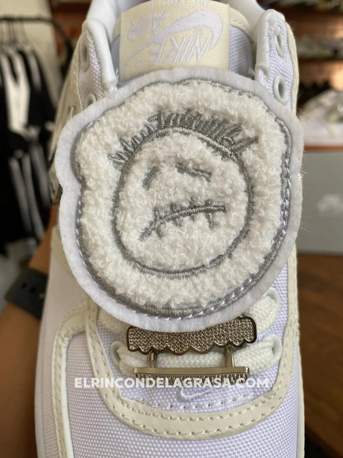 Air Force One Travis Scott Sail Sneakers