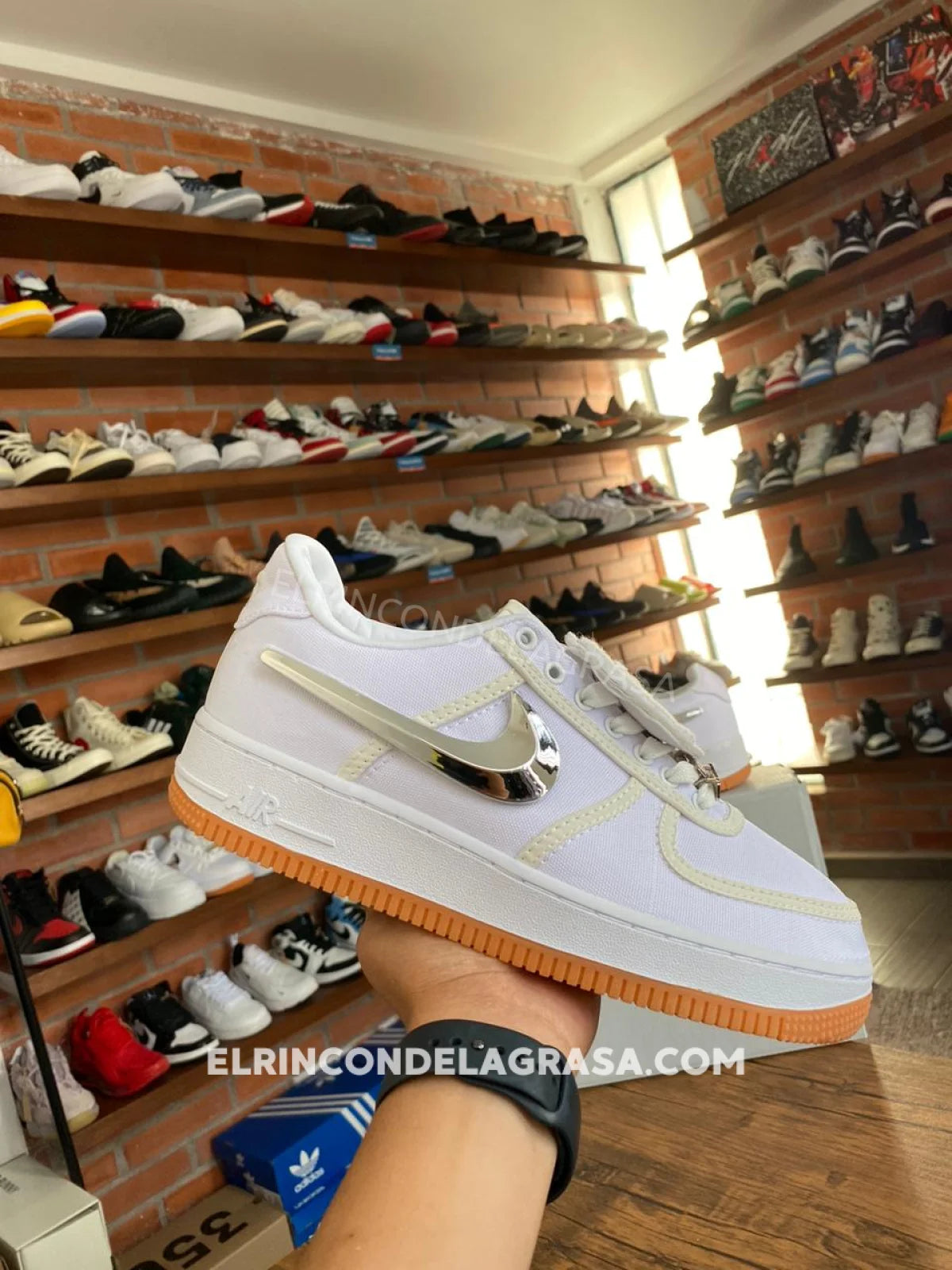 Air Force One Travis Scott Sail El Rincon de la Grasa