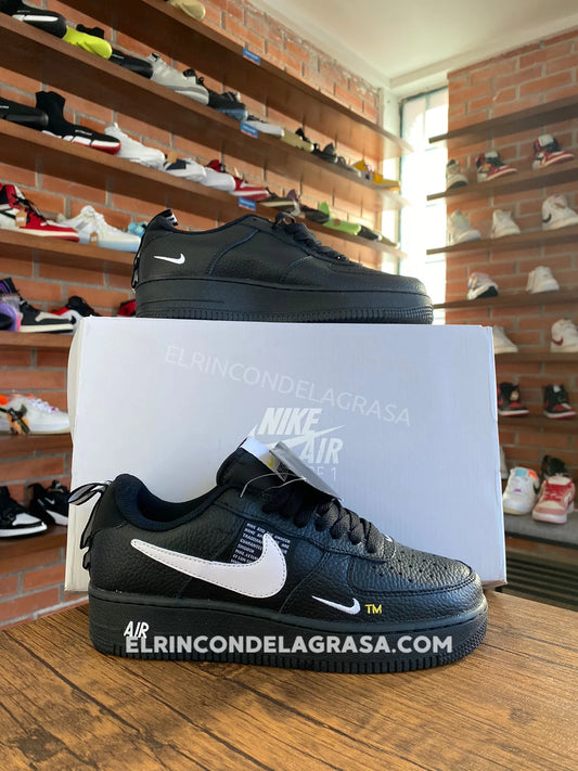 Air Force One Utility Black Sneakers