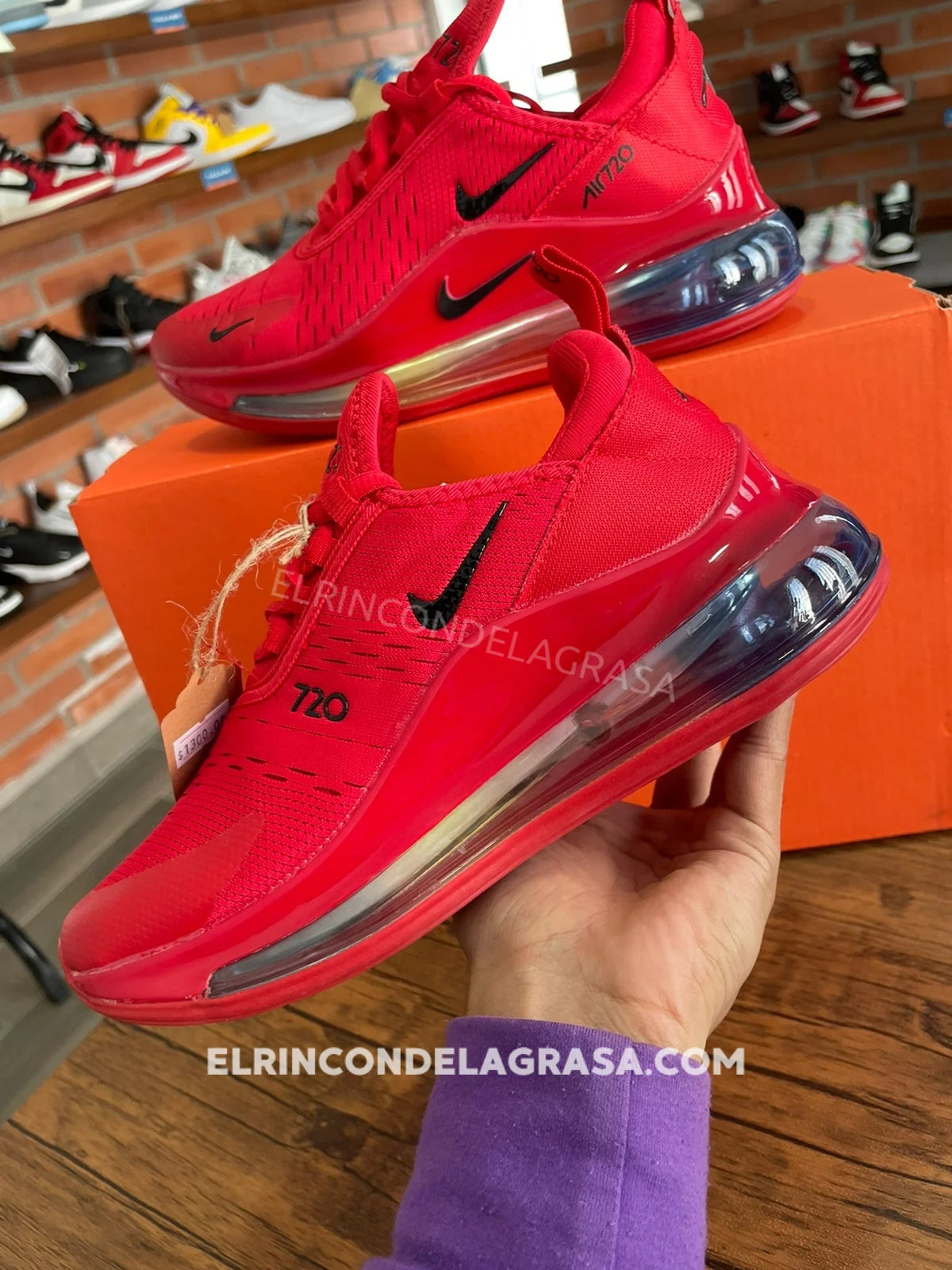 Nike 270 rojas online