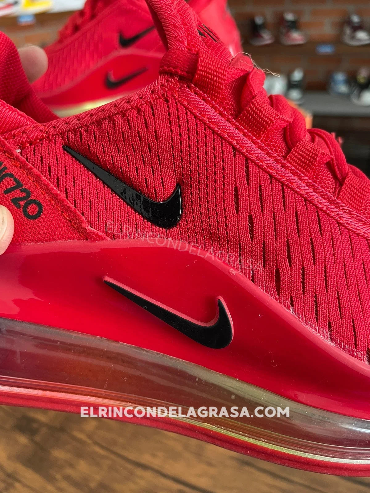 Air max rojos hombre online