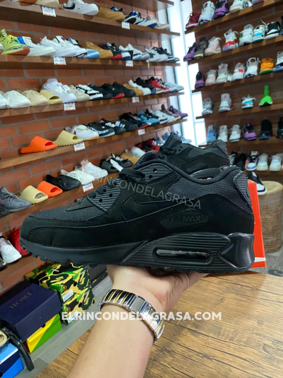 Air Max 90 Total Black Sneakers