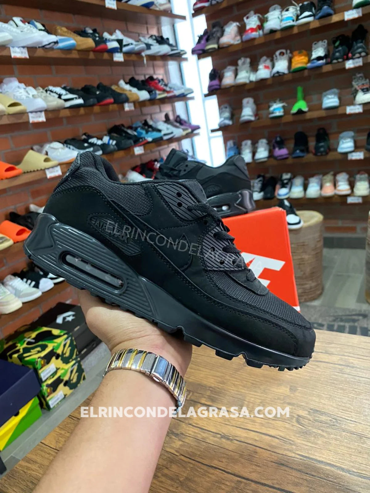 Air Max 90 Total Black Sneakers