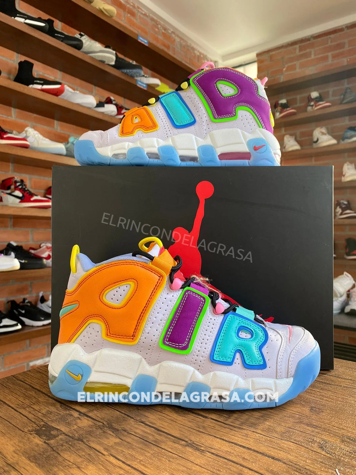 Air Uptempo Pippen Colors Sneakers