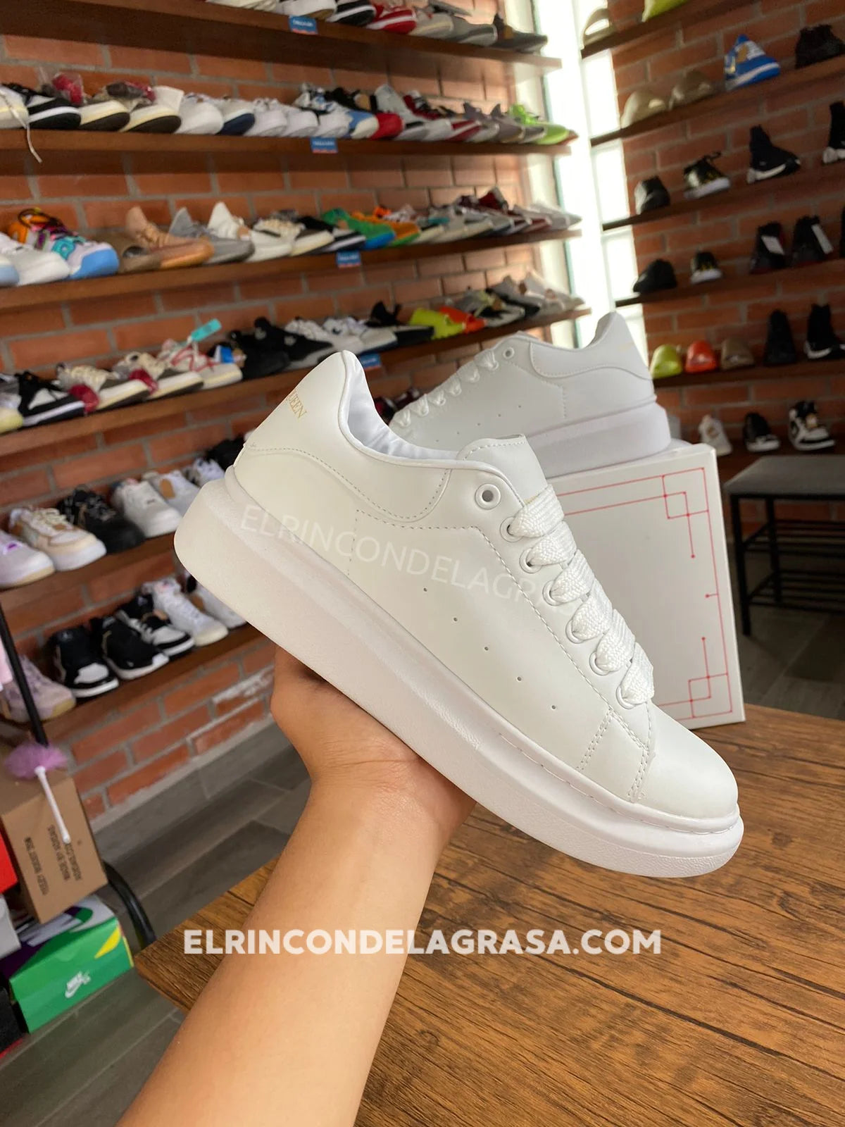 Alexander Mcqueen White Sneakers