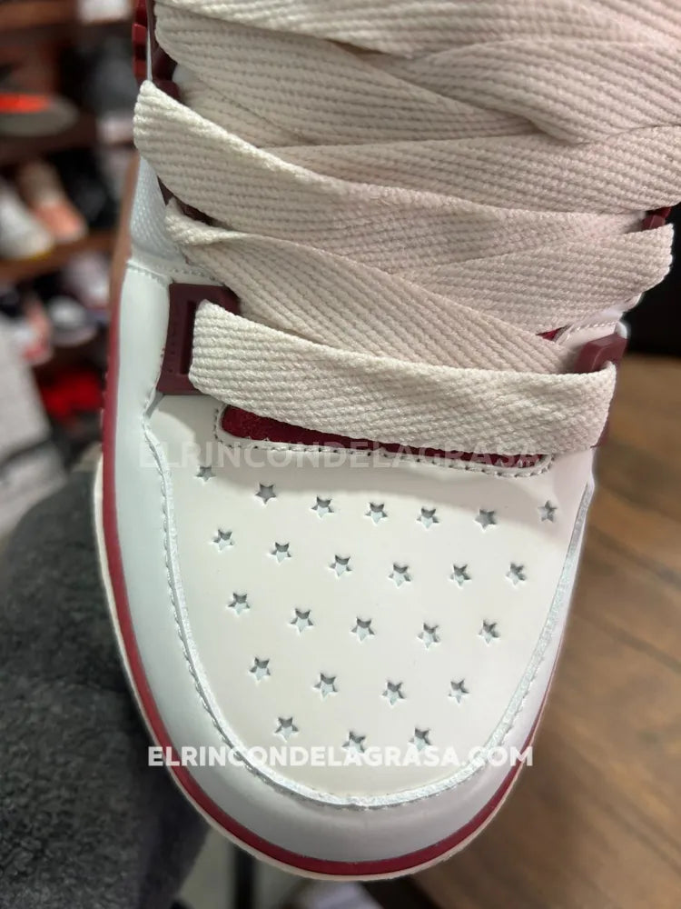 Amiri Ma White Red Sneakers