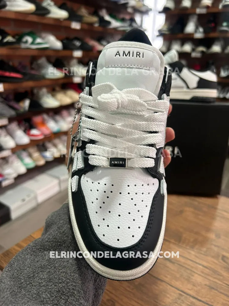 Amiri Skel Top Black Sneakers