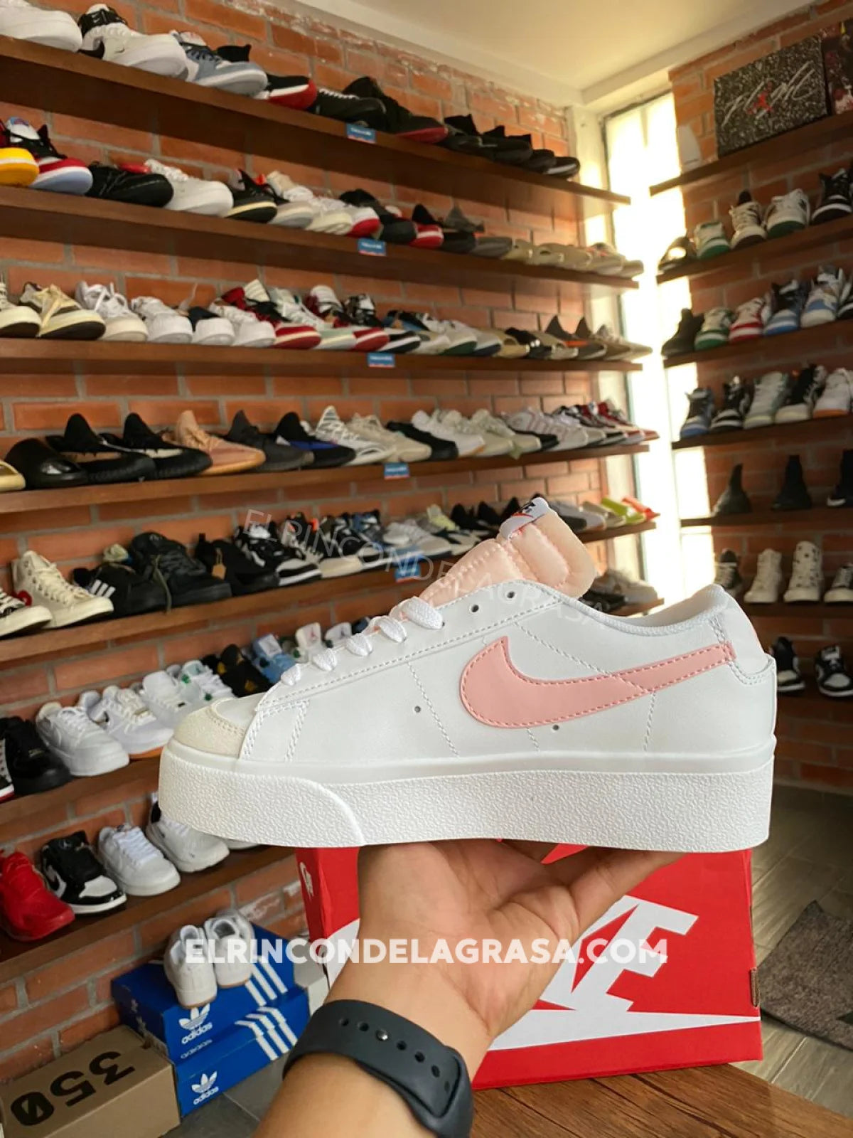 Blazer Low Palomita Rosa Sneakers