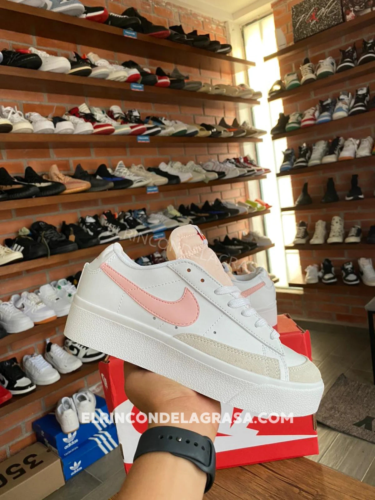 Blazer Low Palomita Rosa Sneakers