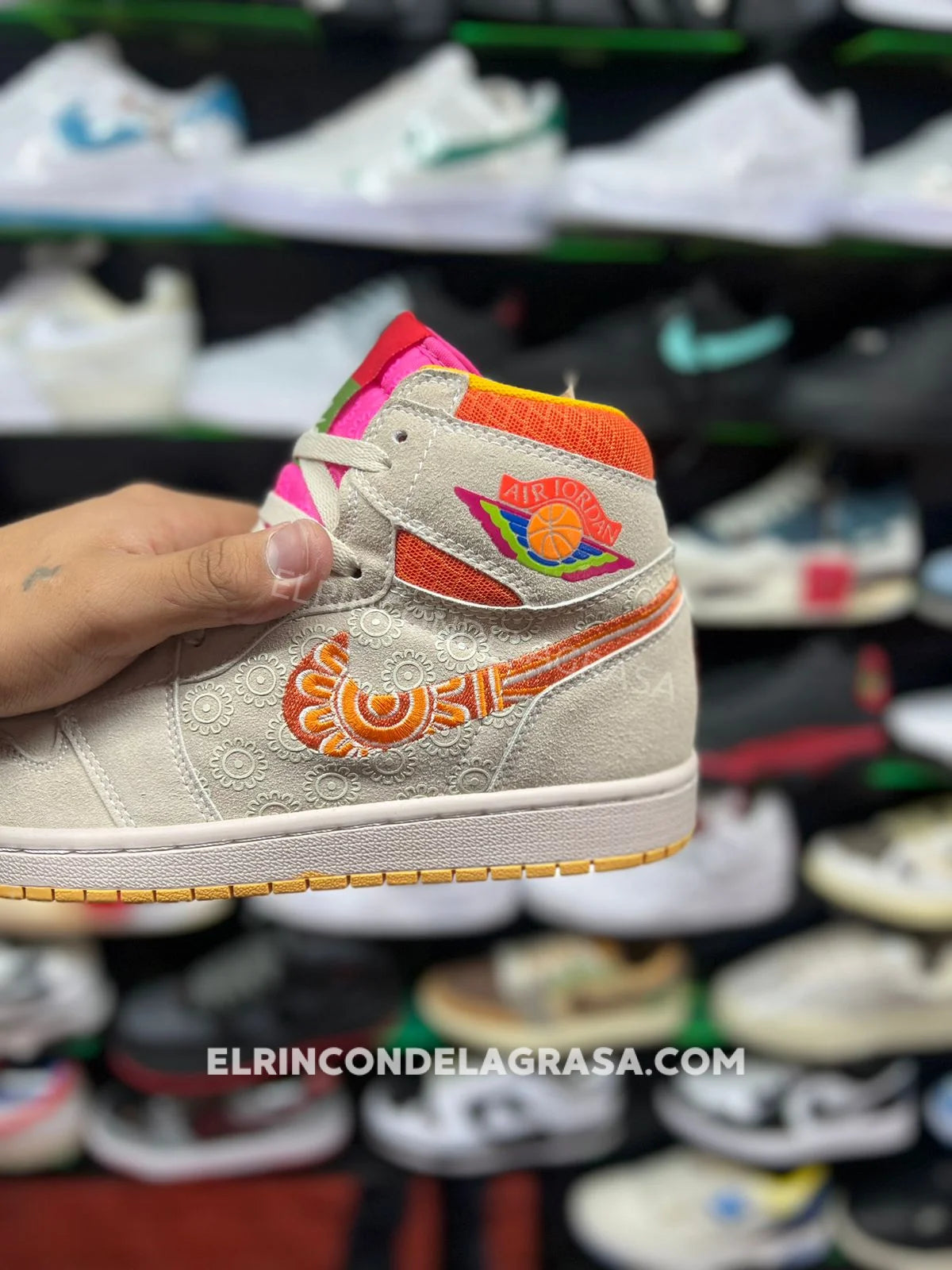 Jordan 1 Dia De Muertos Sneakers