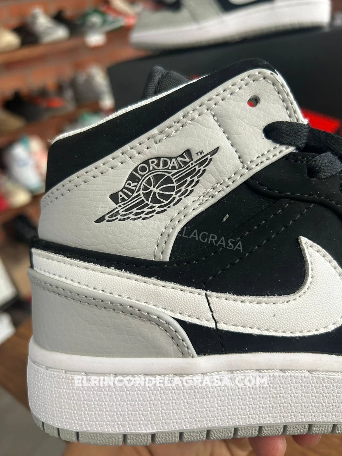 Jordan 1 elephant print white online